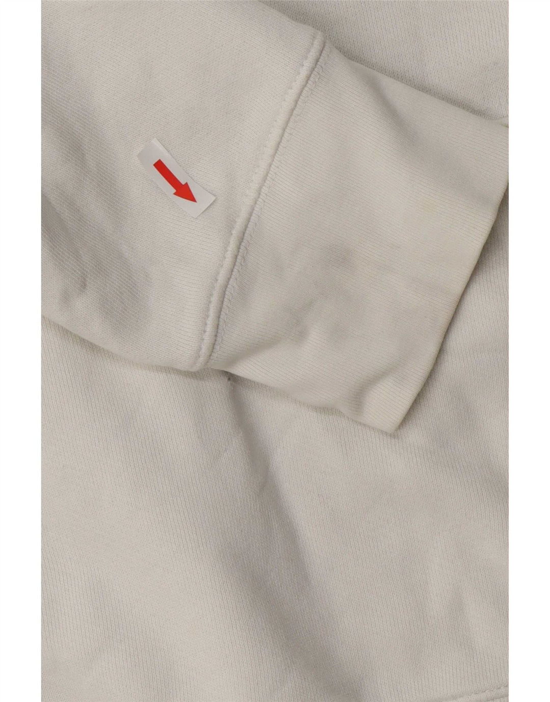 Levi's Jersey con capucha gráfica para hombre de algodón blanco grande