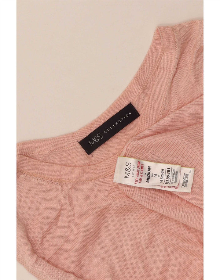 Marks & Spencer Top sin mangas para mujer UK 40 Viscosa rosa mediana