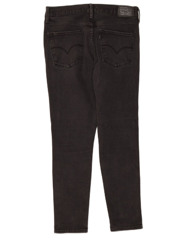 LEVI'S Mujer 311 Shaping Skinny Jeans W29 L25 Algodón Negro