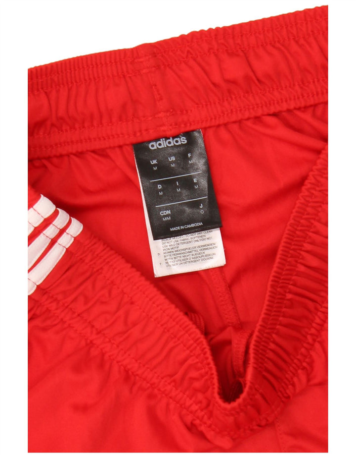 Adidas Mens Climalite Sport Shorts Medio Rojo Poliéster