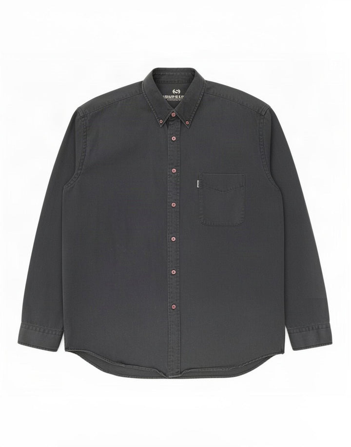 Camisa Superga Hombre Grande Azul Marino