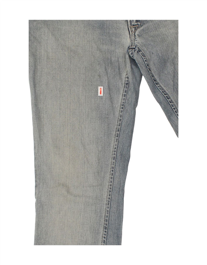 TRUSSARDI Womens Slim Jeans W32 L33 Blue Cotton Vintage Trussardi and Second-Hand Trussardi from Messina Hembry 