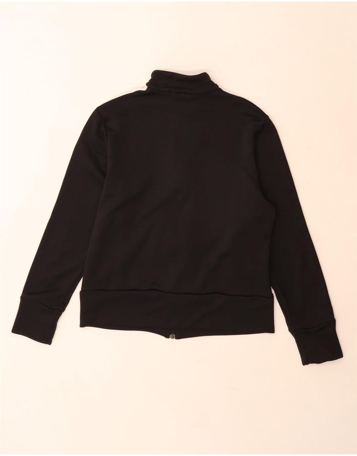 Adidas - Chaqueta de chándal para mujer, talla 40, talla grande, poliéster negro