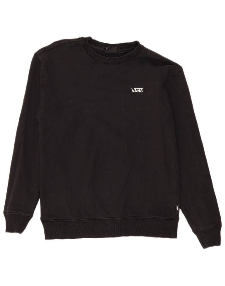Vans Hombre Sudadera Jumper XS Negro Algodón