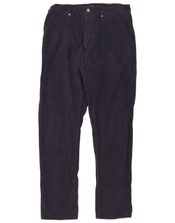 Guess Pantalón Cargo Recto Hombre W32 L32 Azul Marino