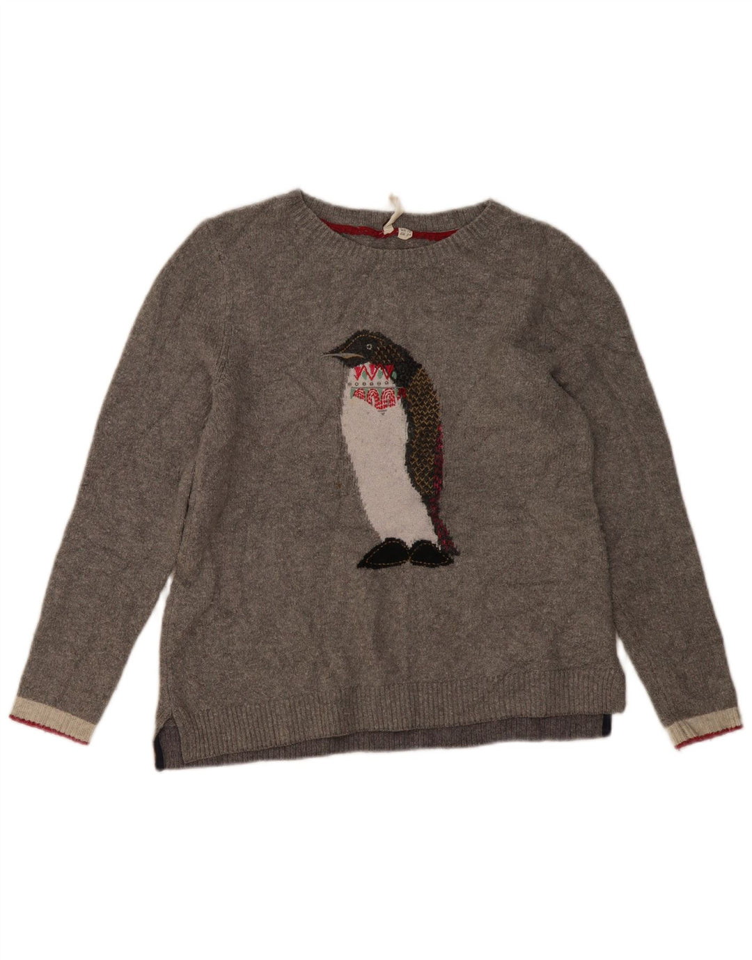 White Stuff Jersey con cuello barco para mujer, talla 40, color gris, novedad