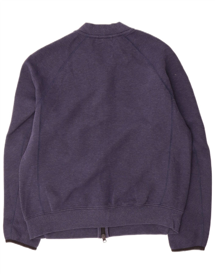 Nike - Chaqueta de chándal para hombre, color azul marino mediano, algodón