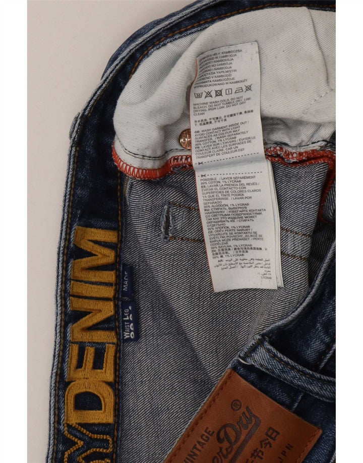 Vaqueros ajustados Superdry para hombre W32 L34 Algodón azul