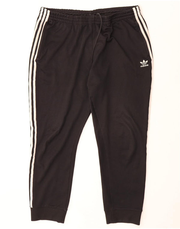 Adidas Pantalones de chándal para hombre Joggers 2XL Negro Poliéster