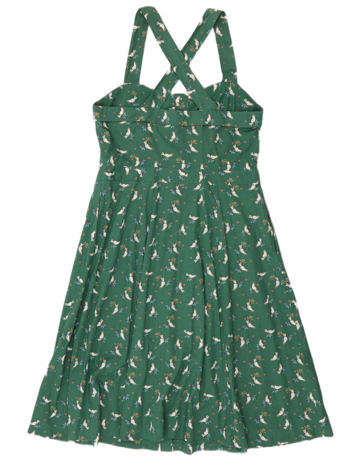 Vestido halter para mujer EDC IT 42 Algodón floral verde medio