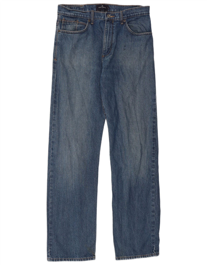 Marks & Spencer Vaqueros rectos Blue Harbor para hombre W32 L33 Algodón azul