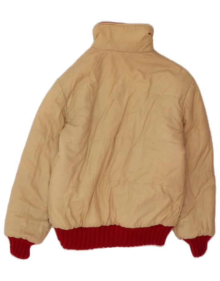 BELFE Womens Padded Jacket UK 18 XL Beige Vintage Belfe and Second-Hand Belfe from Messina Hembry 