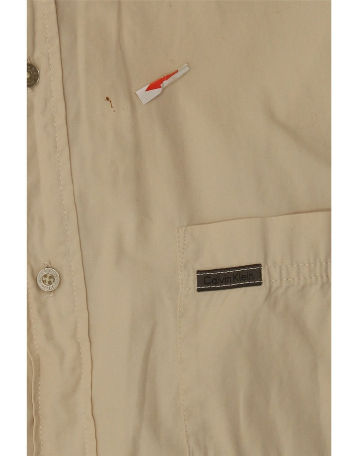 Camisa Calvin Klein Jeans Hombre XL Beige