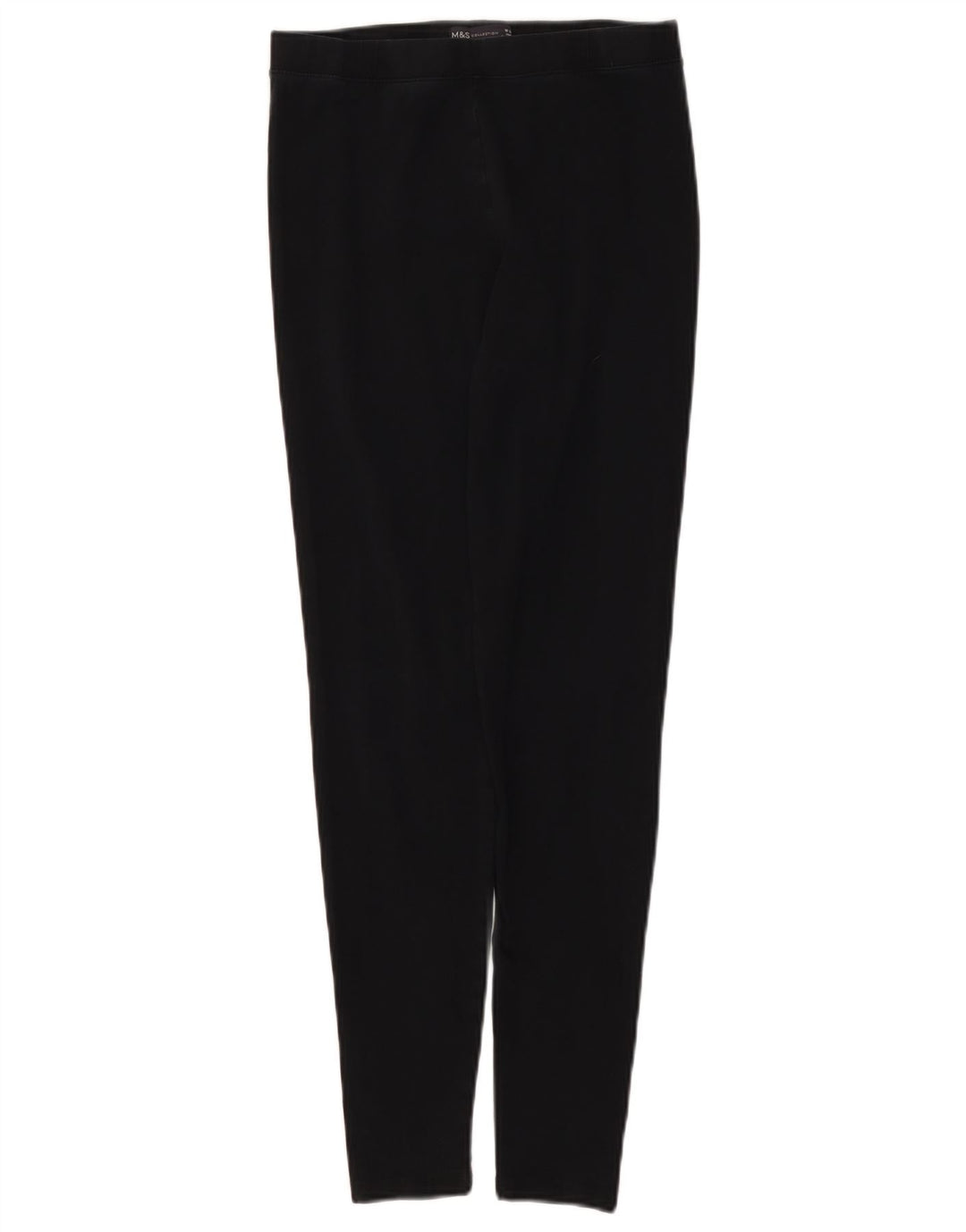 Marks & Spencer Leggings para mujer Reino Unido 10 Pequeño Algodón negro