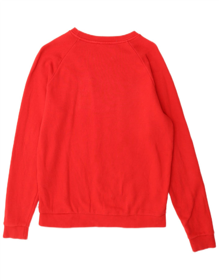 Levi's Sudadera de gran tamaño con gráfico para mujer UK 6 XS Algodón rojo