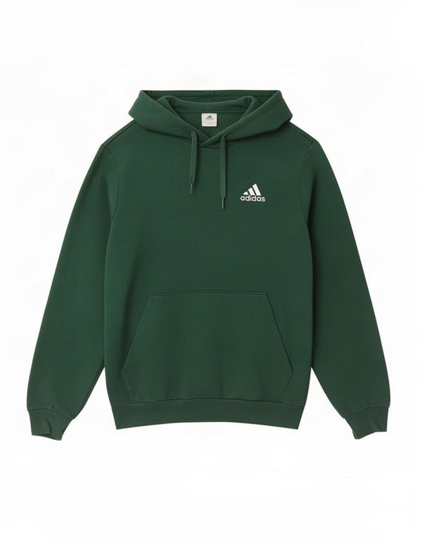 Adidas Hombre Sudadera Con Capucha Jumper Small Verde Algodón