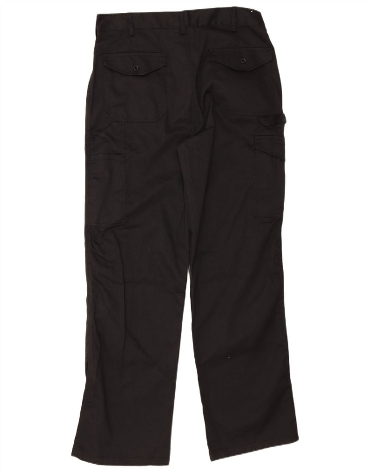 Dickies Pantalones cargo rectos gráficos para hombre W32 L30 Poliéster negro