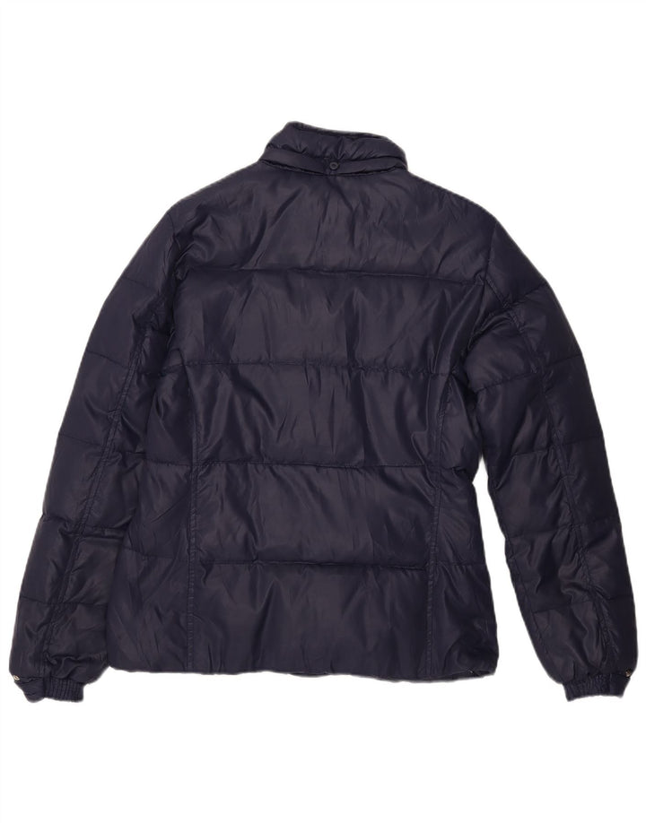 CHAMPION Chaqueta acolchada para mujer UK 14 Medium Azul marino