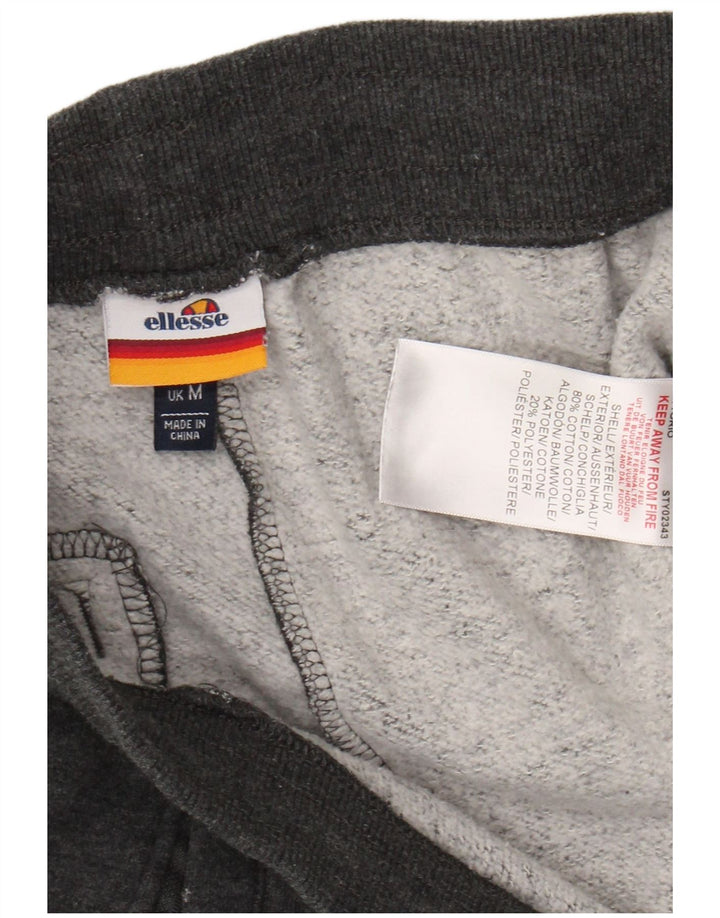 ELLESSE Pantalones De Chándal Hombre Joggers Gris Medio Algodón