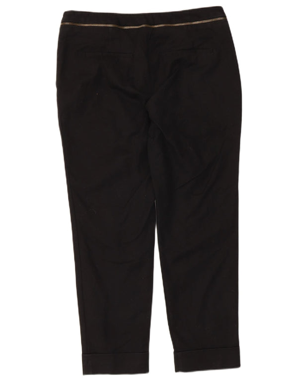 Zara Mujer Pantalones Cortos EU 40 Mediano W30 L24 Algodón Negro