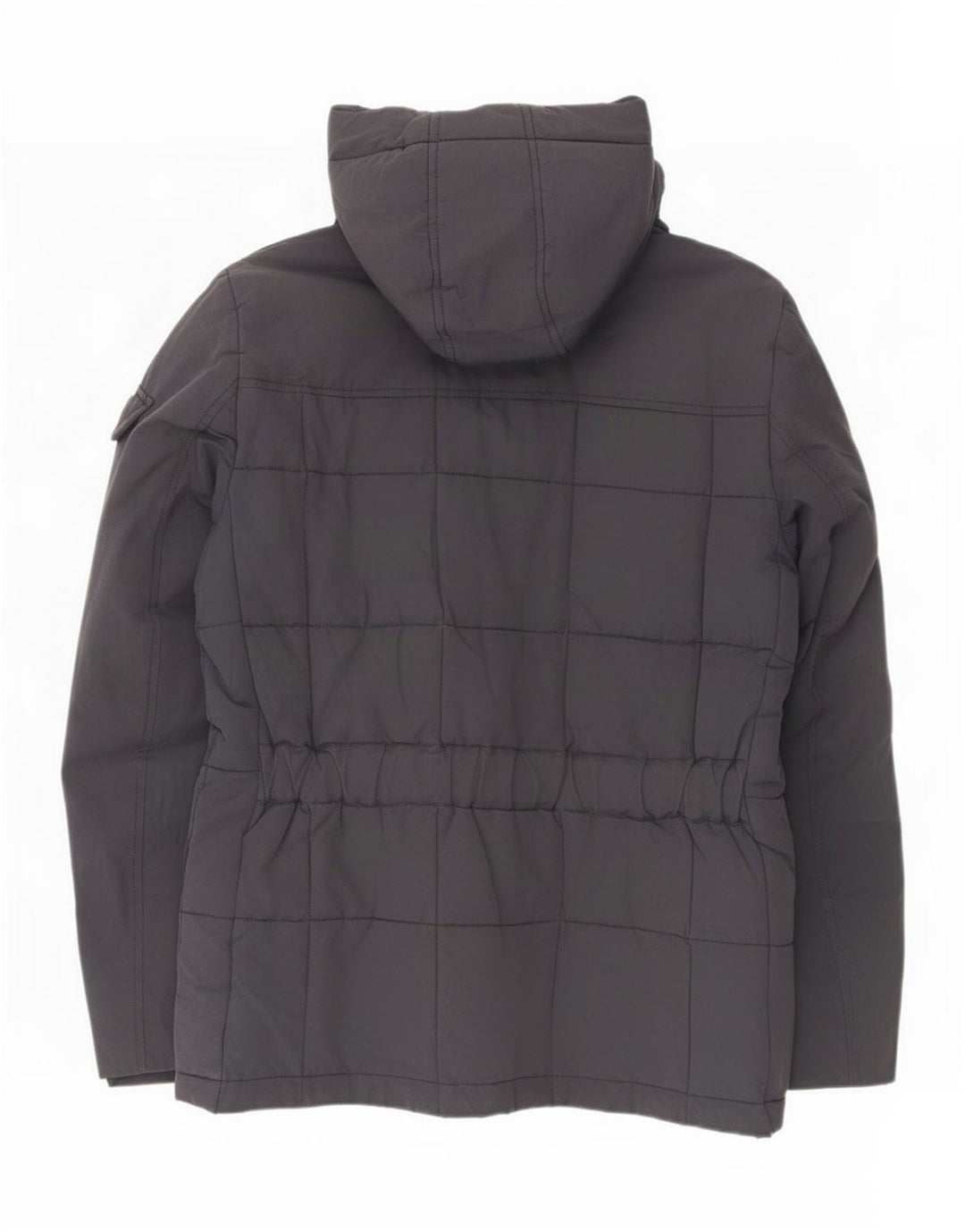 Woolrich Chaqueta acolchada con capucha para hombre UK 40 Large Nylon azul marino