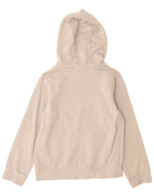 Nike - Sudadera con capucha para niño, diseño gráfico, ajuste estándar, 10-11 años, algodón gris medio