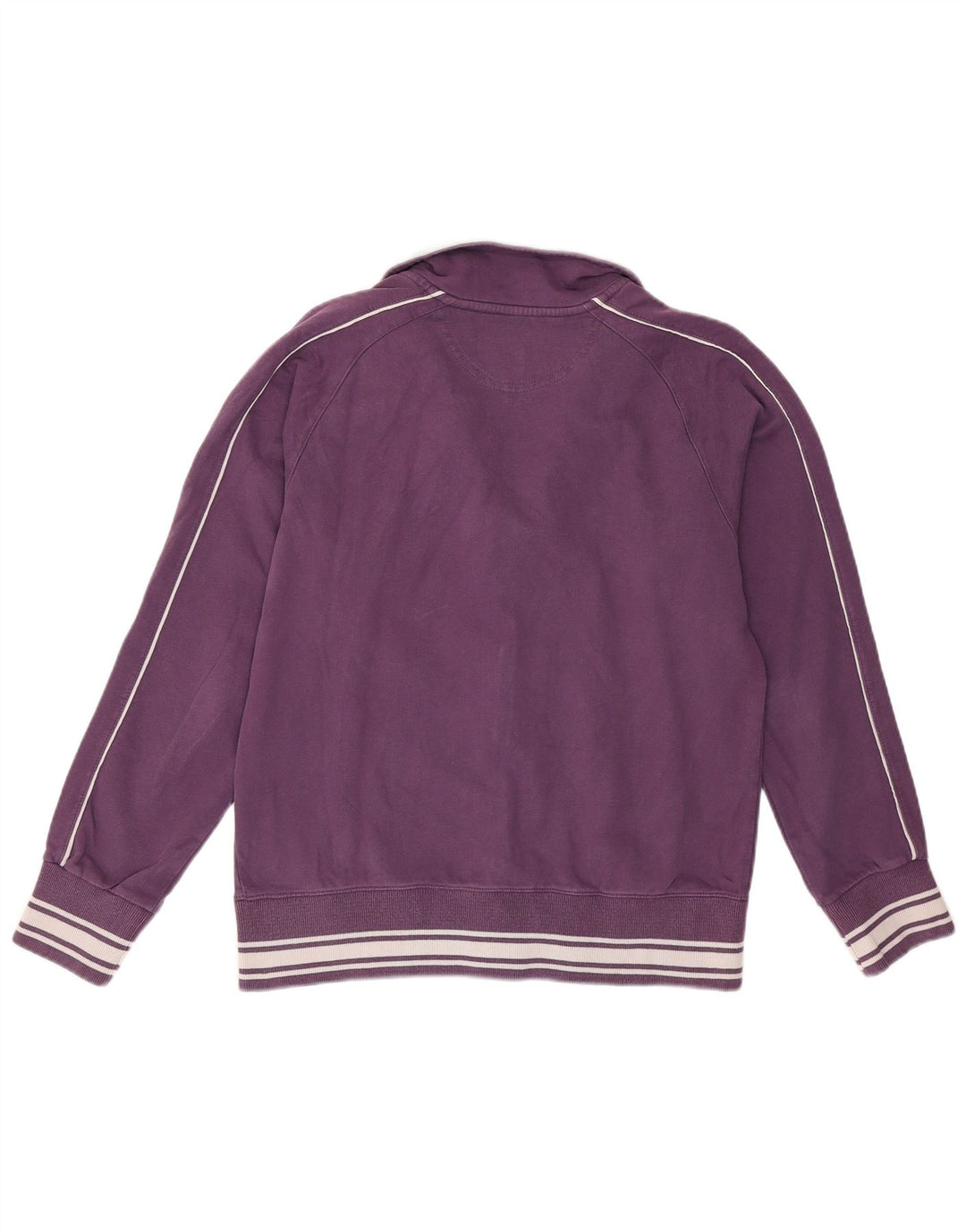 Champion Chaqueta de chándal gráfica para mujer UK 40 Algodón morado mediano