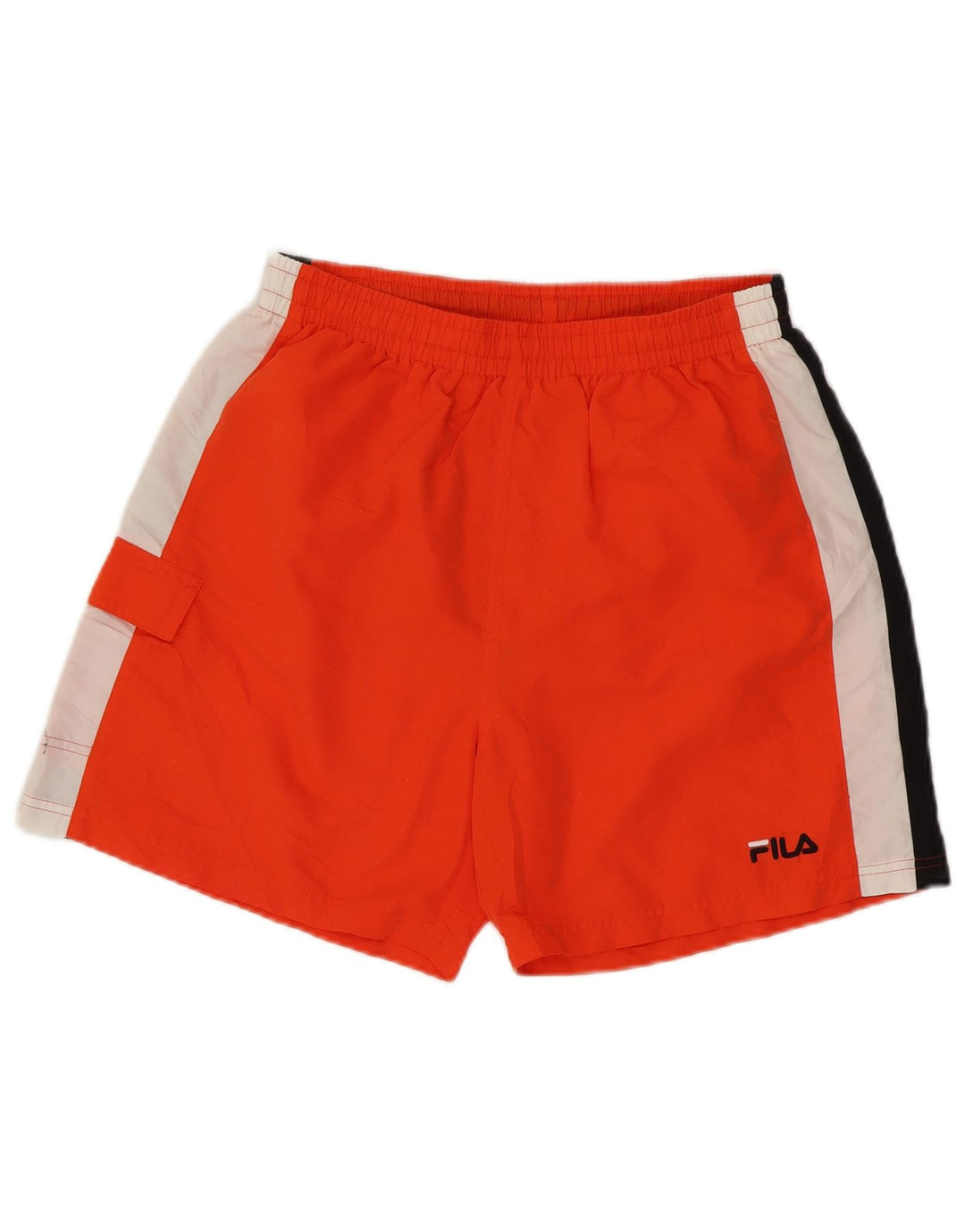 FILA Bañador para hombre, talla grande, color naranja, poliéster