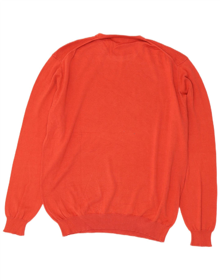Kappa Hombre Jersey De Cuello Redondo Jersey XL Rojo Algodón