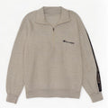 Champion Sudadera Con Gráfico Y Cuello Con Cremallera Jumper Gris Medio Colorblock