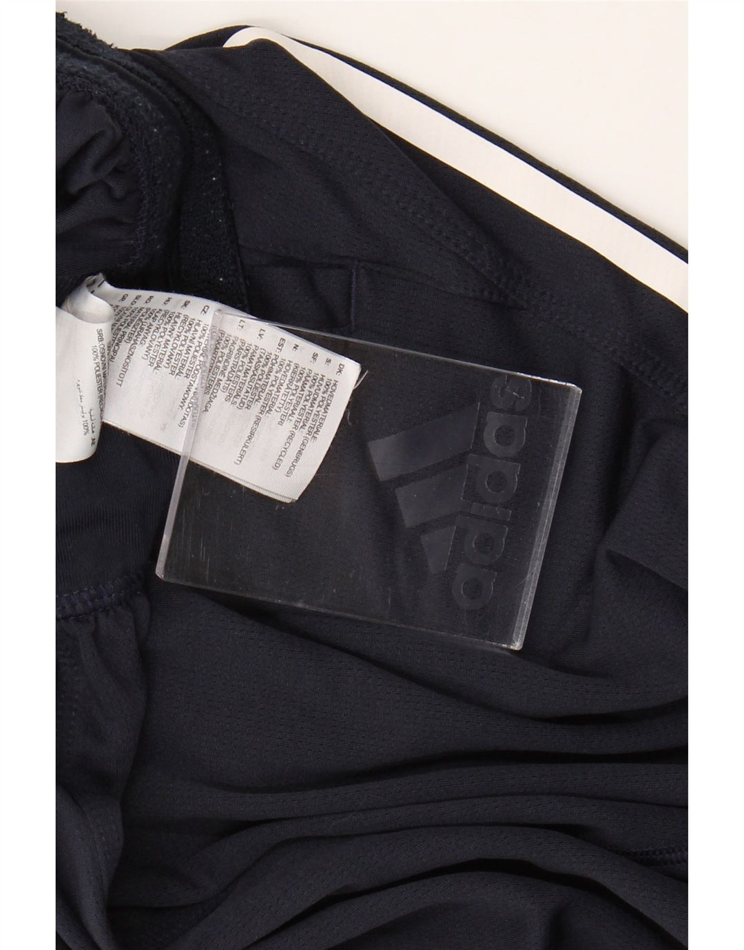 Adidas Pantalón Corto Deportivo Niño 7-8 Años Azul Marino Poliéster