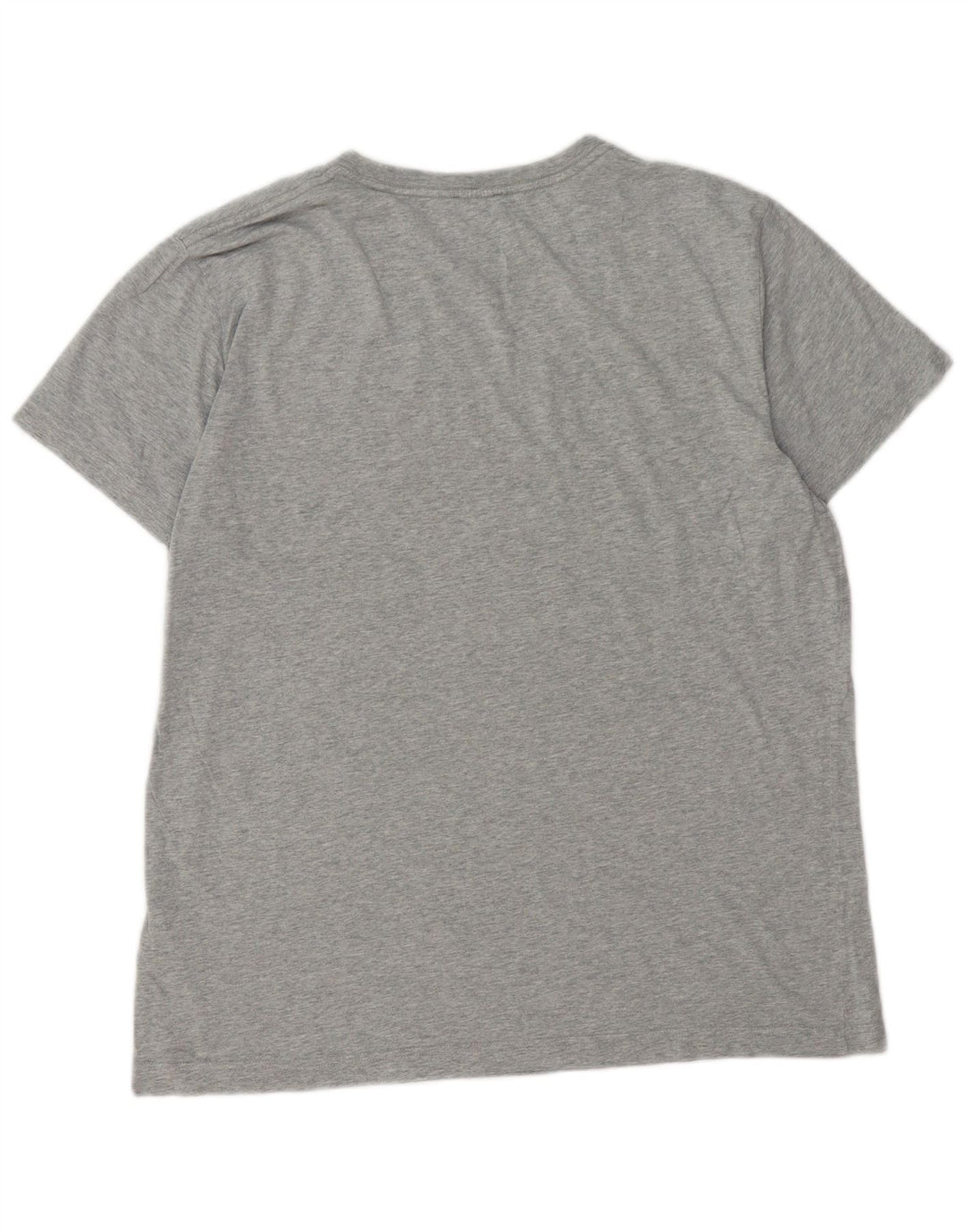 DIESEL Camiseta gráfica para hombre Top XL Gris Algodón