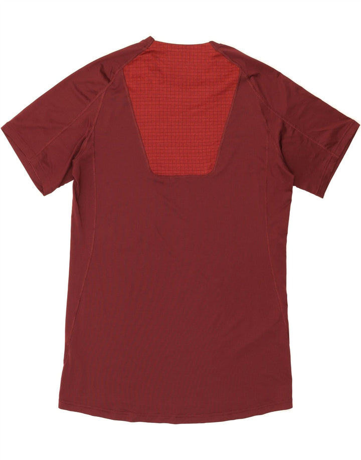 NIKE Mens Dri Fit T-Shirt Top Large Maroon Polyester Vintage Nike and Second-Hand Nike from Messina Hembry 