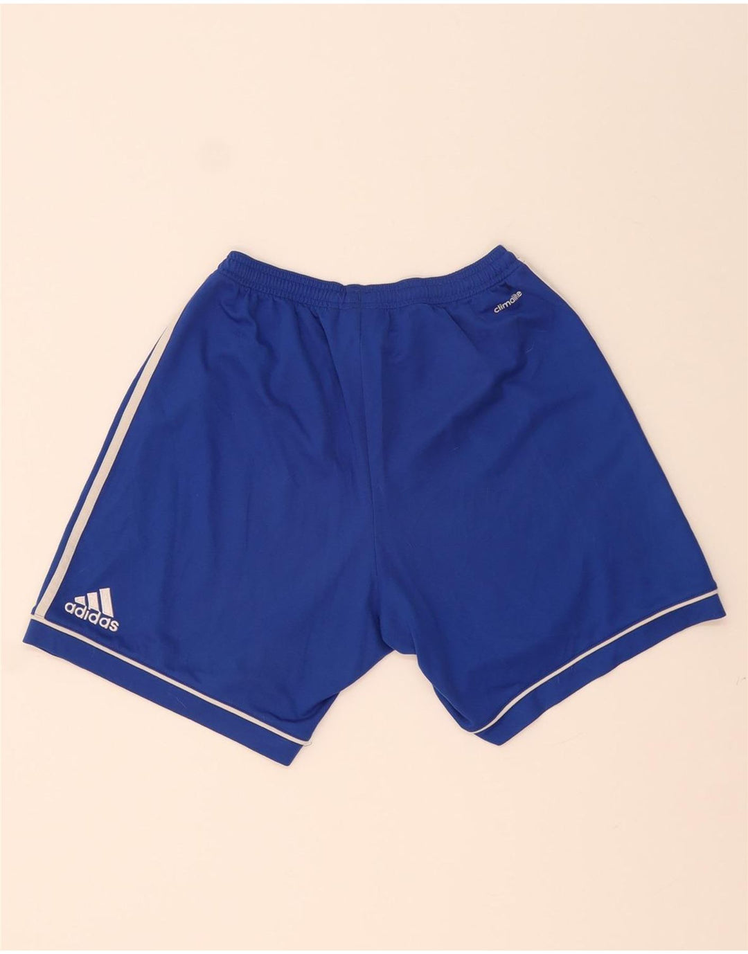 Adidas Mens Climalite Sport Shorts Pequeño Azul Poliéster