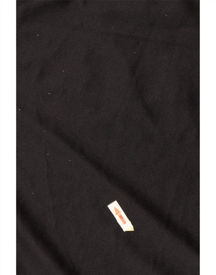 NIKE Camiseta gráfica para hombre Top Medium Negro Poliéster