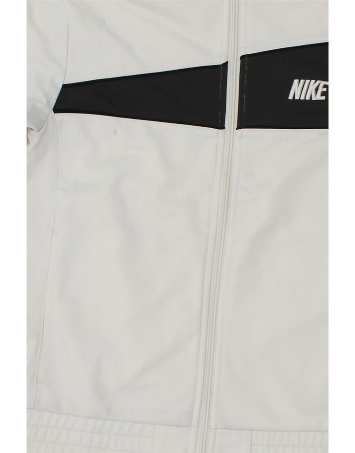 NIKE Chaqueta de chándal para niños 10-11 años Mediana Color Blanco