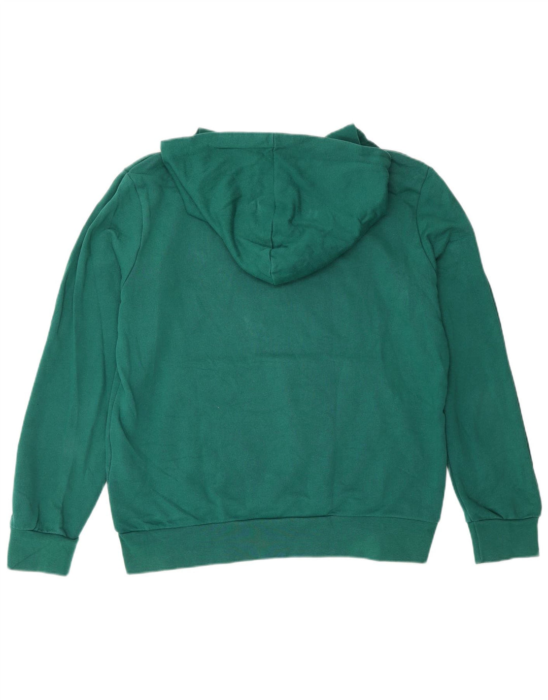 Diadora Jersey Con Capucha Gráfica De Algodón Verde Medio Hombre