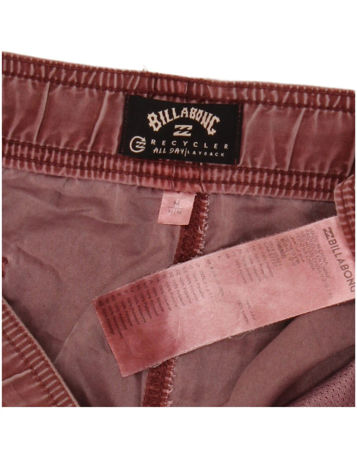Pantalones cortos chinos Billabong para hombre medianos W34 poliéster granate