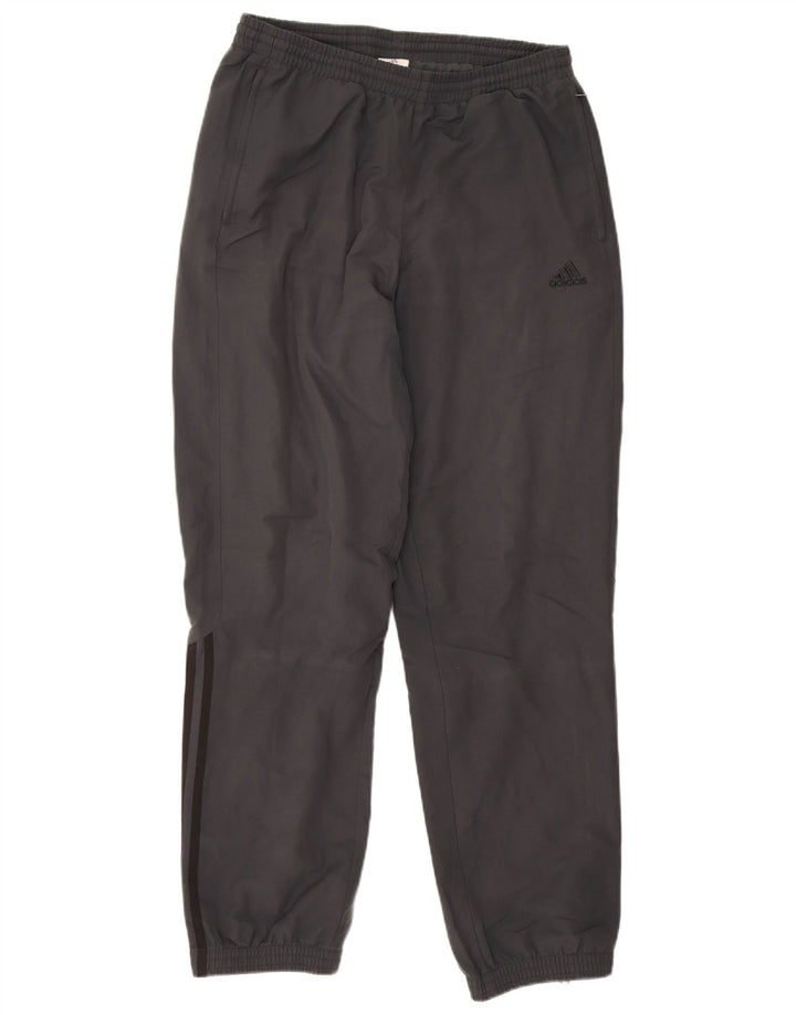 Adidas Hombre Pantalones De Chándal Joggers Gris Medio Poliéster