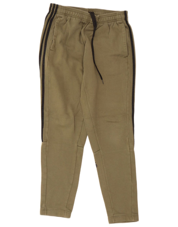 Adidas Hombre Pantalones De Chándal Gráfico De Algodón Caqui Medio