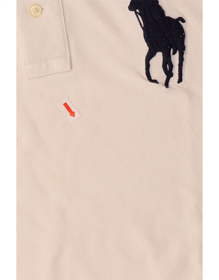 POLO RALPH LAUREN Polo gráfico para niño 14-15 años Grande Algodón blanco