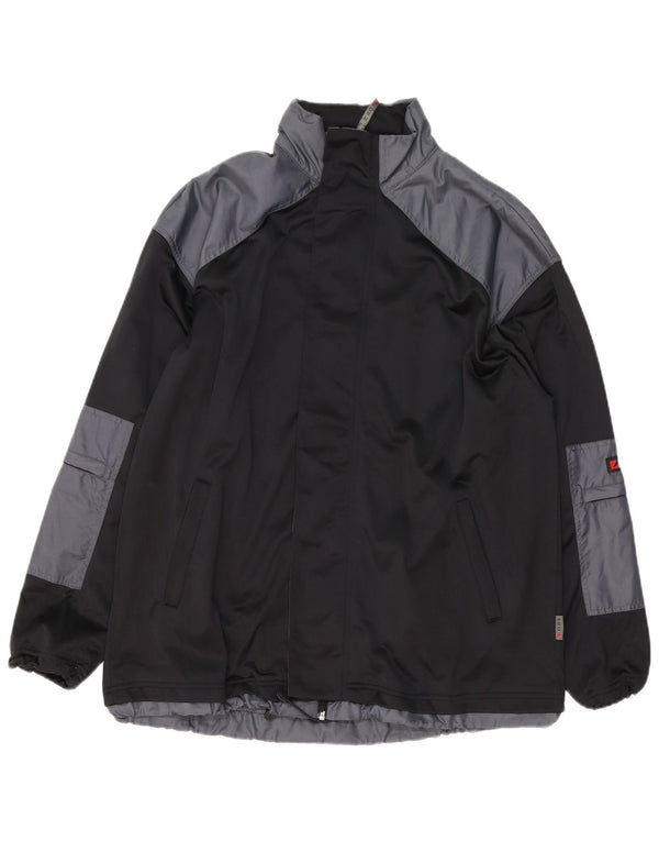 Herod Sport Chaqueta utilitaria para hombre ES 42 XL Poliéster con bloques de color negro