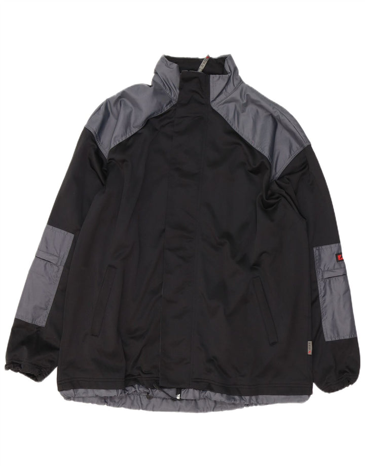 Herod Sport Chaqueta utilitaria para hombre ES 42 XL Poliéster con bloques de color negro