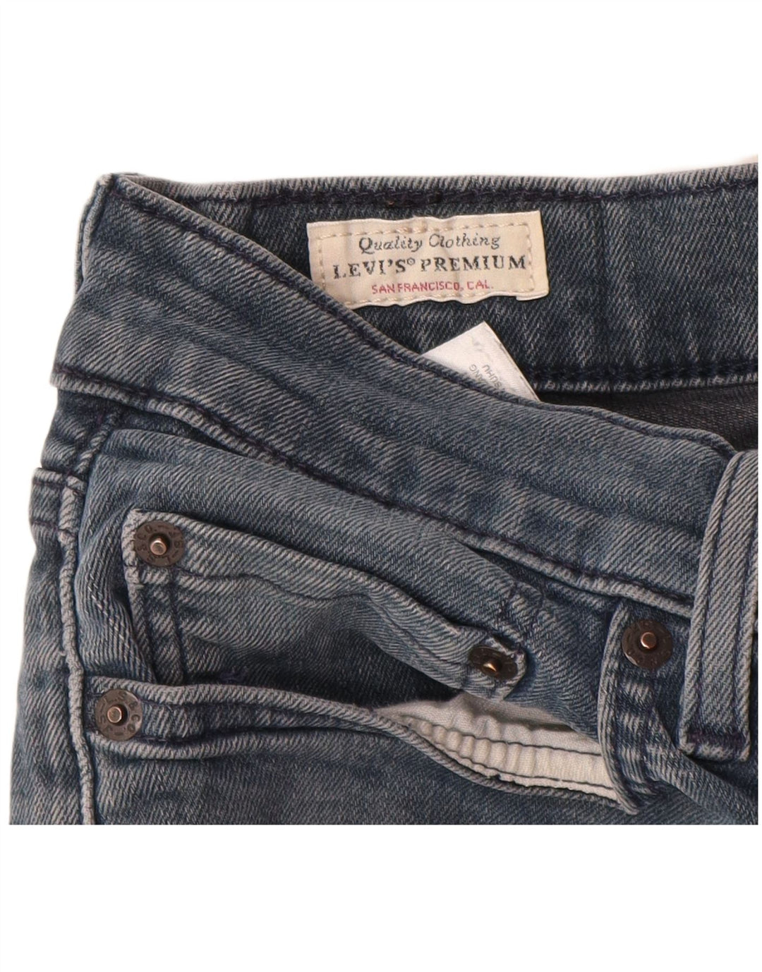 LEVI'S Jeans rectos 514 para hombre W30 L30 Algodón azul