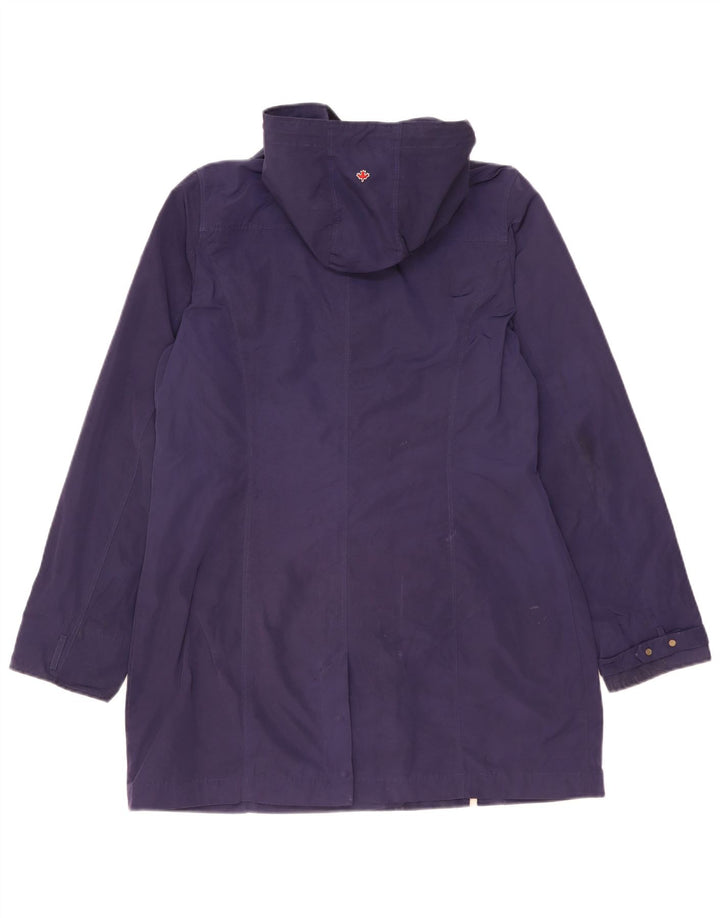 Chubasquero con capucha Canadiens para mujer IT 50 XL Azul marino