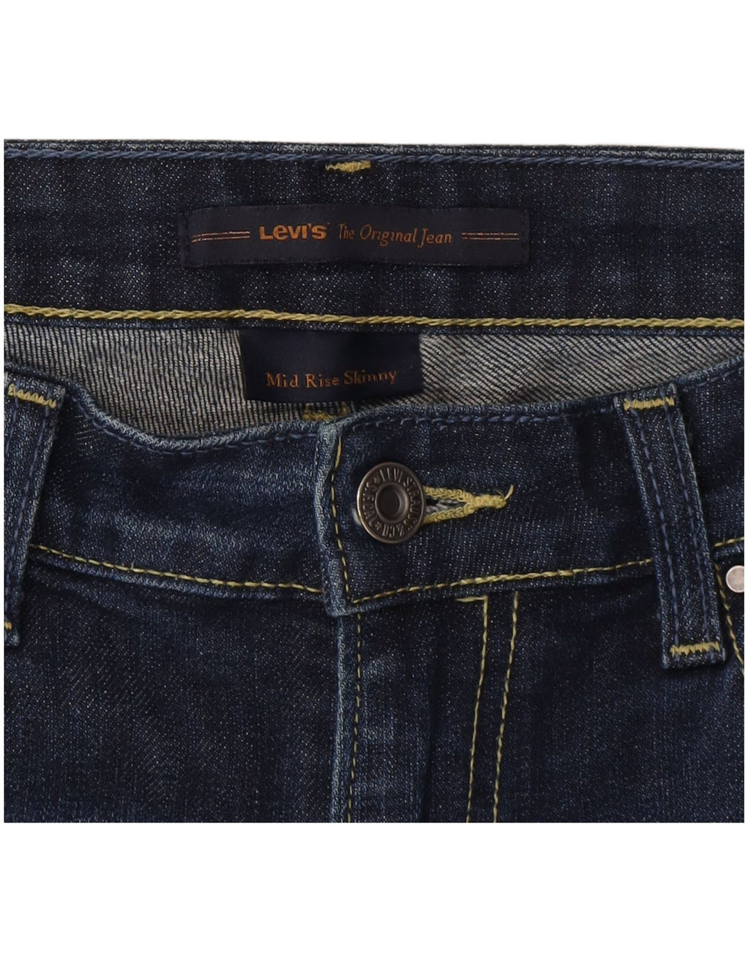 Levi's Jeans Slim para Mujer US 8 Medium W30 L29 Algodón Azul Marino