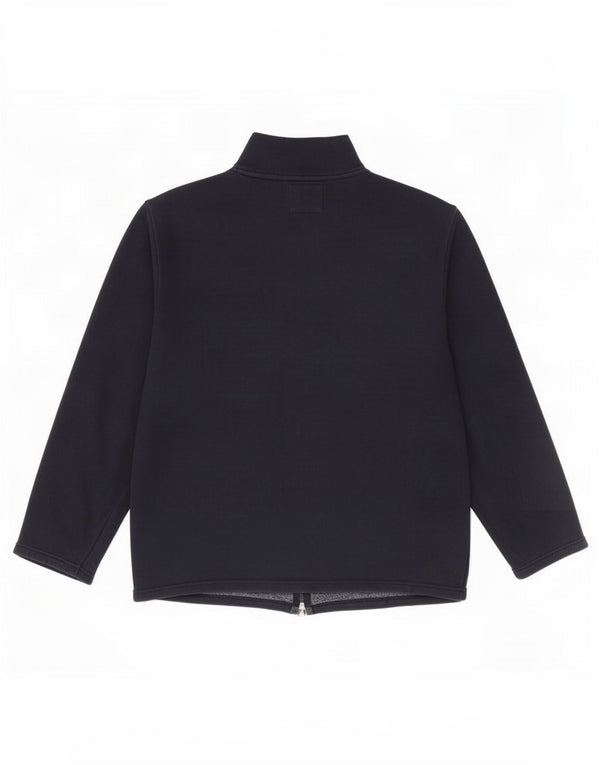 Lotto Mens Chándal Top Chaqueta Grande Azul Marino Algodón