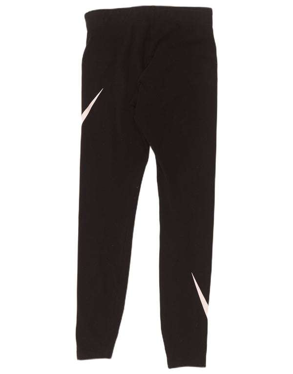 Nike Leggings gráficos para mujer UK 8 Small Algodón negro