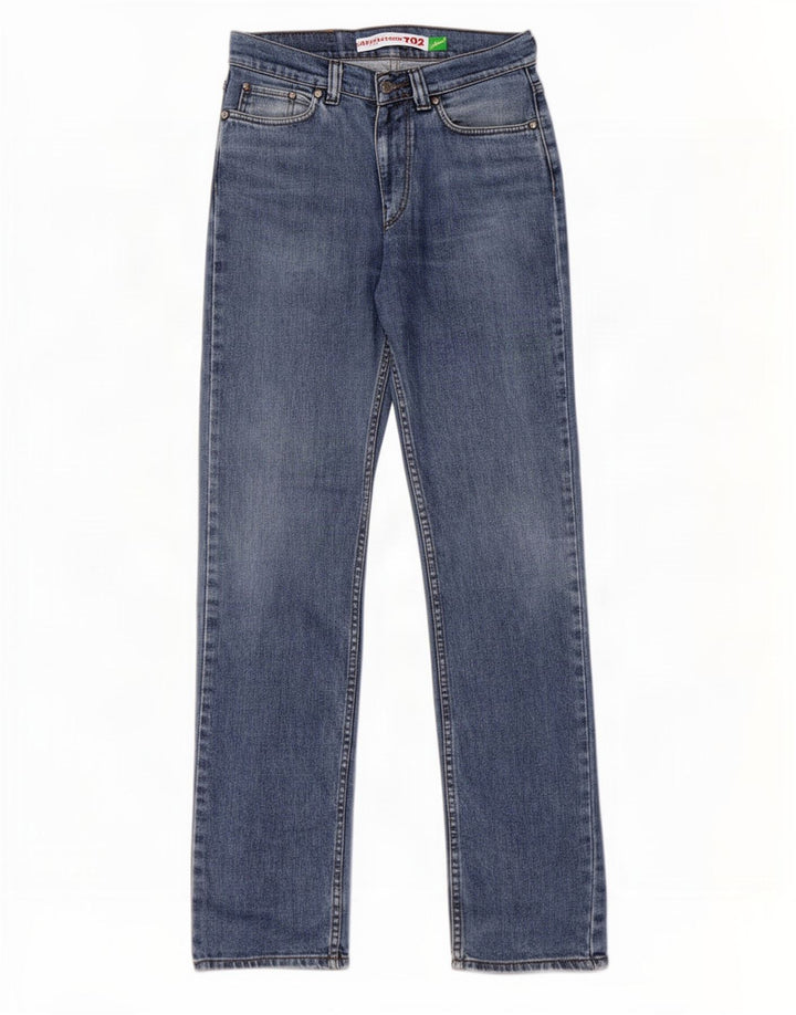 Carrera Hombre 702 Vaqueros Rectos W31 L34 Algodón Azul
