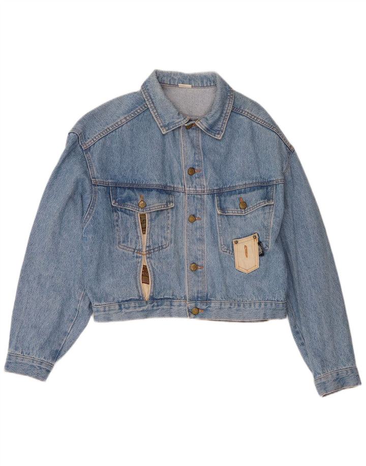 Chaqueta vaquera para mujer Wild UK 44 Algodón azul medio